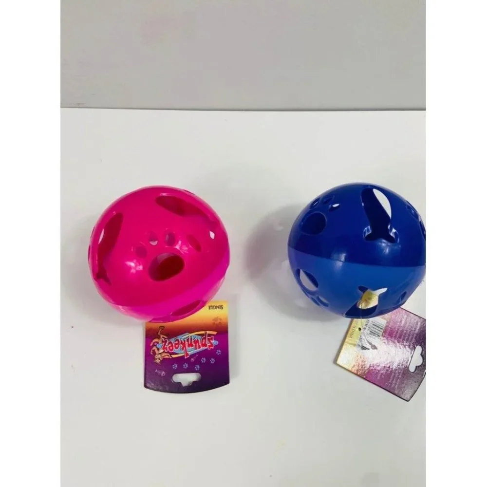 Brand New (2) cat toys- Pink/Purple